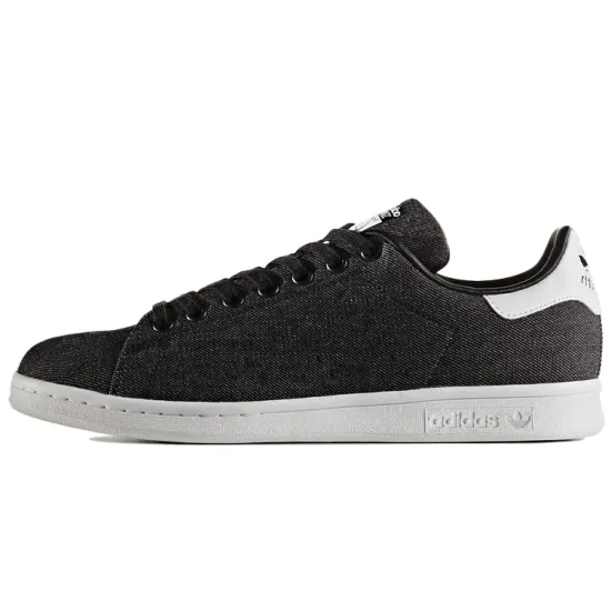Adidas Originals STAN SMITH Collection Skateboarding Shoes Unisex Low-top Black