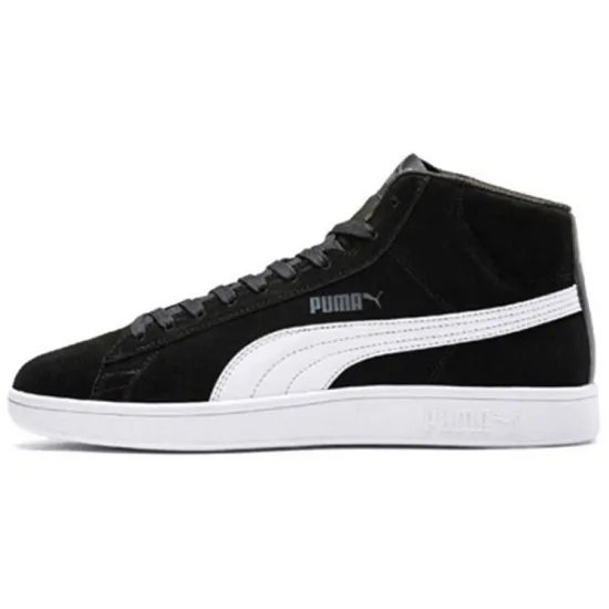 Puma Women's Smash V2 Mid 'Black White'