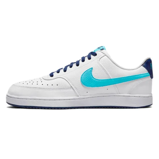 Nike Court Vision Low White Blue Void Turquoise