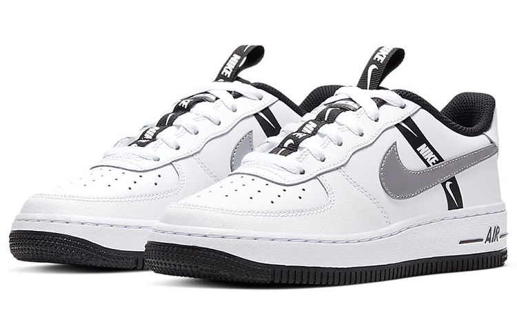Nike Air Force 1 Low LV8 KSA White Reflect Silver (GS) - 3