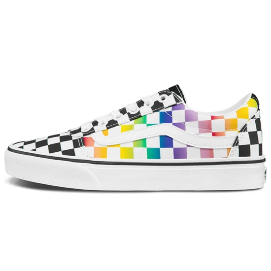 Vans Ward Skateboarding Shoes Women's Low-top Multicolor