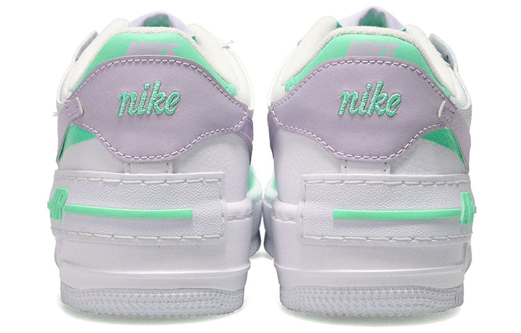 Nike Air Force 1 Shadow "Infinite Lilac" Macaroon For Women White/Green/Purple - 5