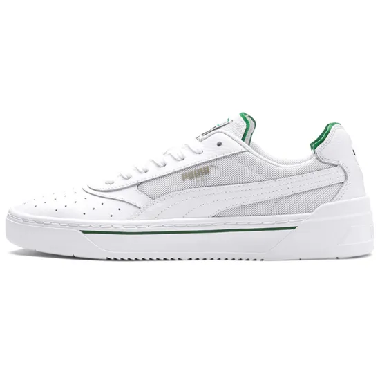PUMA Cali Series Skateboarding Shoes Unisex Low-top White/green
