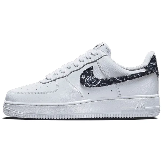 Nike Air Force 1 Low '07 Essential White Black Paisley Women's