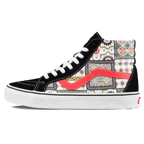 Vans Sk8 -Hi Reissue 'Moroccan Tile Check - Orange'