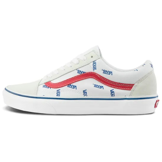 Vans Old Skool 'All Over Logo - White'