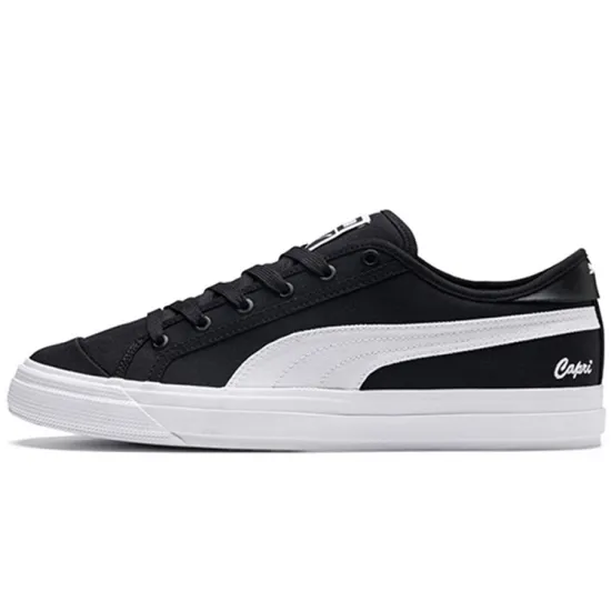 PUMA Capri Skateboarding Shoes Unisex Low-top Black/White