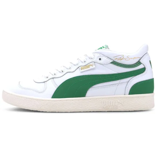 PUMA Ralph Sampson Skateboarding Shoes Unisex Low-top White/Green