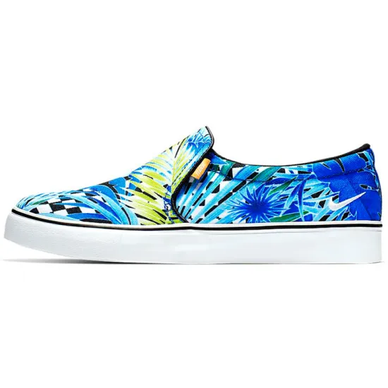 Nike Court Royale Skateboarding Shoes Women's Low-top Blue/Green