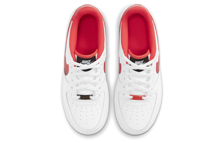 Nike Air Force 1 LV8 Double Swoosh Bright Crimson (GS) - 4