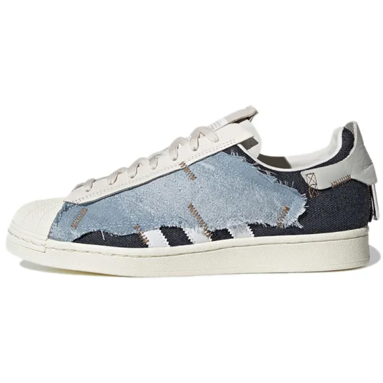 Adidas Originals Superstar WS1 Skateboard Shoes Unisex Low-top Denim Blue