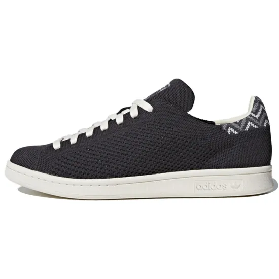 Adidas Originals STAN SMITH Collection Skateboard Shoes Unisex Low-top Black/white