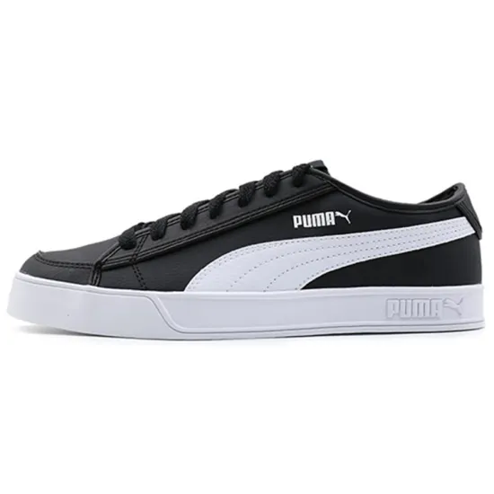 Puma Smash V2 Skateboarding Shoes Unisex Low-top White/Black