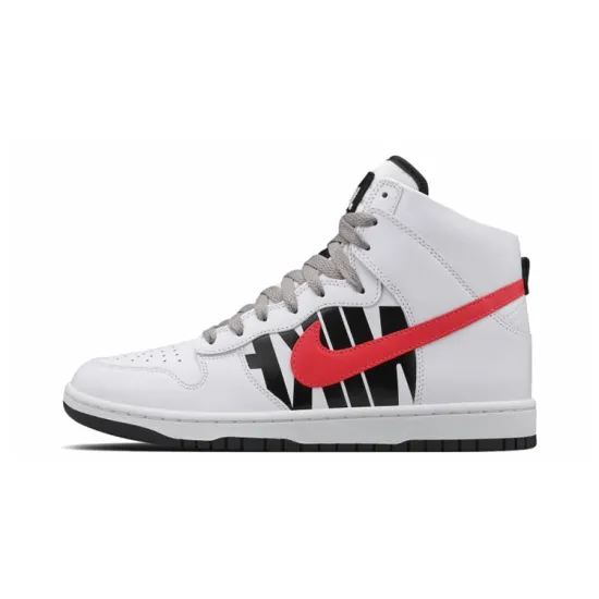 Nike Dunk Lux High Undefeated White Infrared