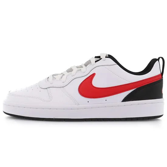 Nike Court Borough 2 Low White University Red GS