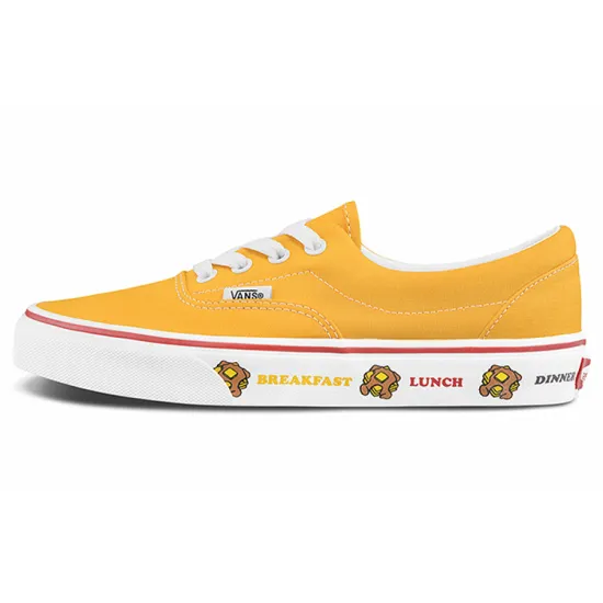 Vans Era Skateboarding Shoes Unisex Low-top Ginger Yellow