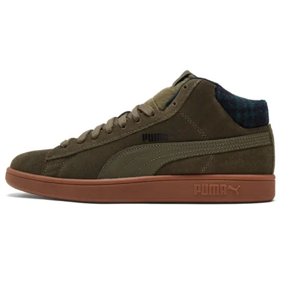 Puma Smash V2 Mid WTR 'Plaid - Pebble'