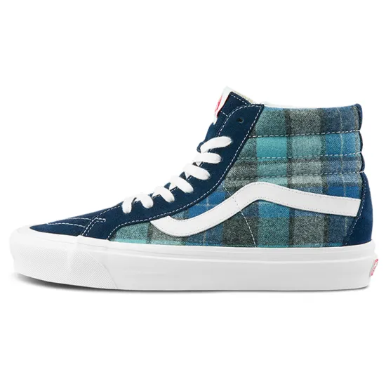 Vans Sk8 Pendleton X -Hi 38 DX 'Anaheim Factory - Beach Boy Plaid'