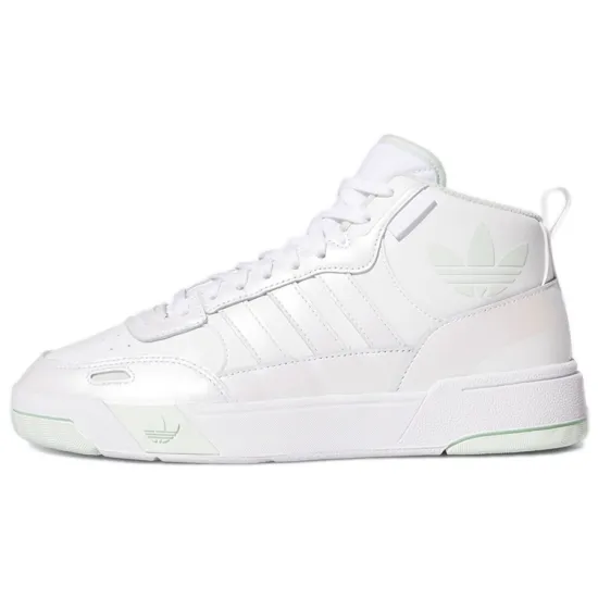 Adidas Originals Post Up Skateboarding Shoes Women's Mid-top White