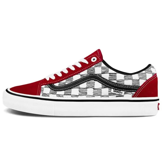 Vans Old Skool Pro 'Sketched Checkerboard' Sneakers