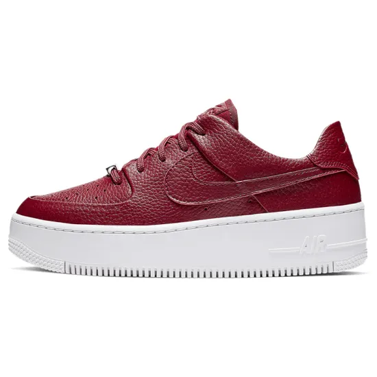 Nike Air Force 1 Sage Low Team Red Women's