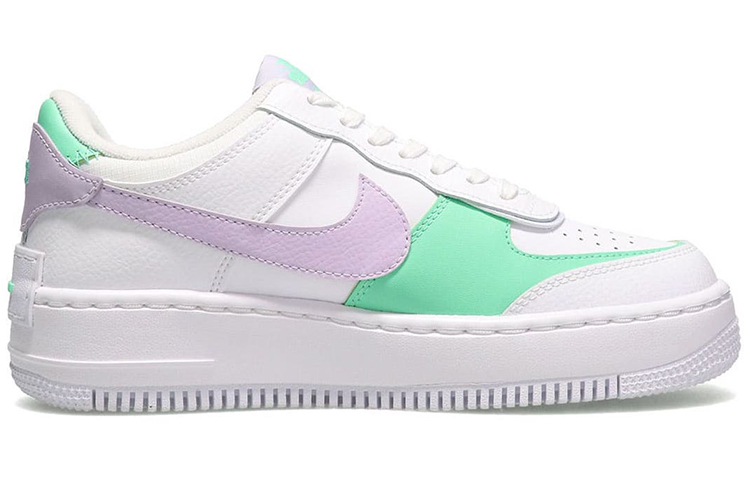 Nike Air Force 1 Shadow "Infinite Lilac" Macaroon For Women White/Green/Purple - 2