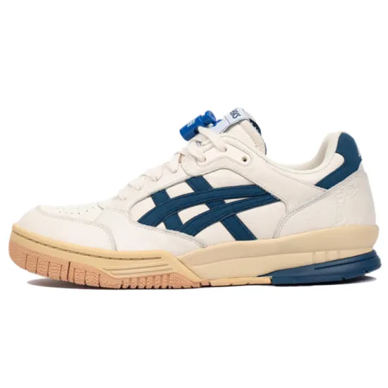 Keios Under The Veil X Asics Gel-Spotlyte Skateboarding Shoes Unisex Low-top White/Royal Blue