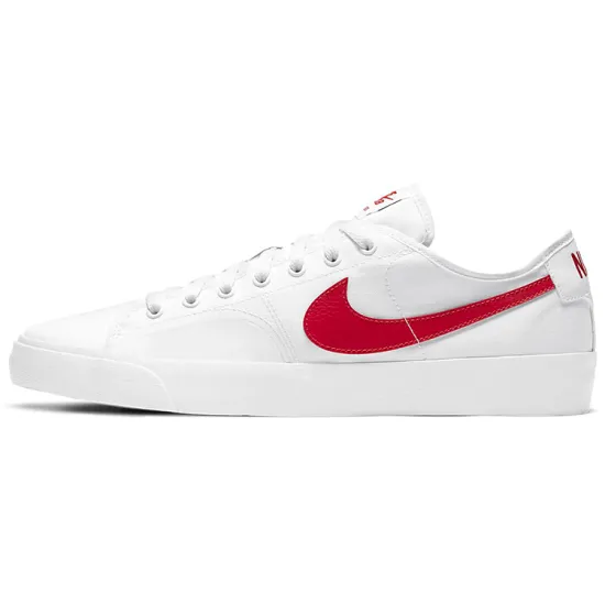 Nike SB Blazer Court White University Red