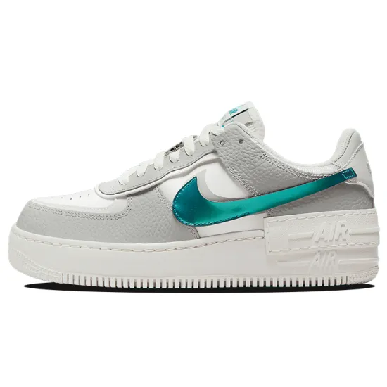Nike Air Force 1 Low Shadow Grey Fog Bright Spruce Women's