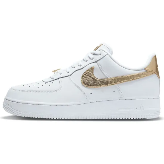 Nike Air Force 1 Low White Metallic Gold 2020