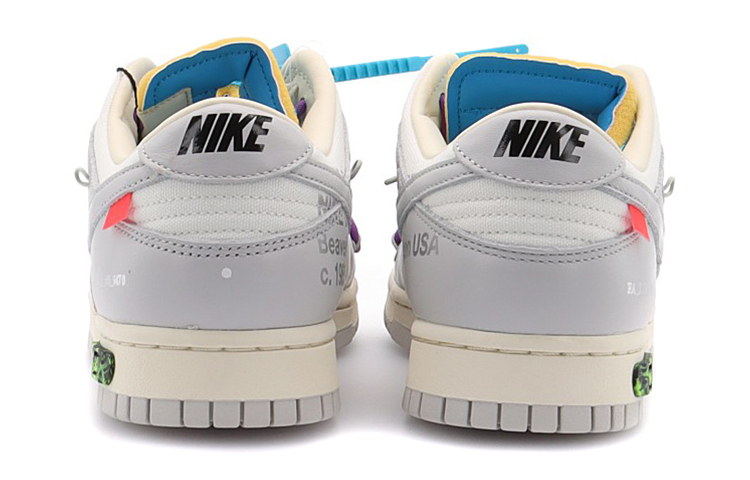 Nike Dunk Low Off White Lot 47 Of 50 DM1602-125 | eBay