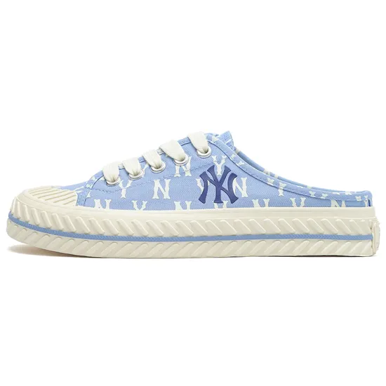 MLB Playball Mule Skateboard Shoes Unisex Low-Top Blue
