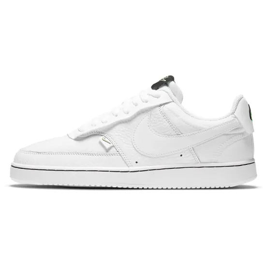 Nike Court Vision 1 Skateboarding Shoes Women's Low-top White