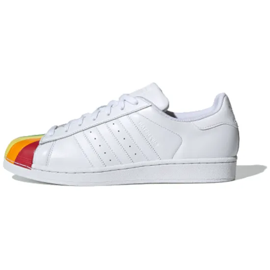 Adidas Originals Superstar Series Skateboarding Shoes Women's Low-top White
