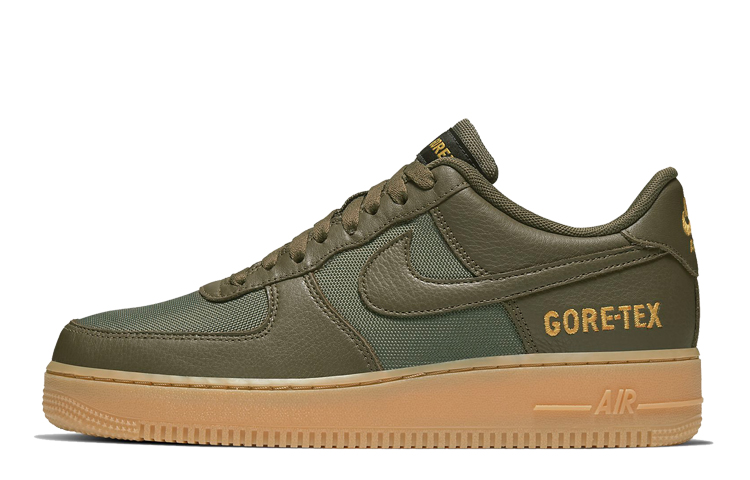 Unisex Nike Air Force 1 Low Skate shoes 	Medium Olive/Sequoia/Gold/Black