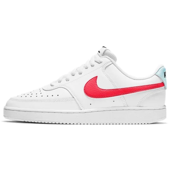 Nike Court Vision 1 Skateboarding Shoes Women's Low-top White/Navy/Red