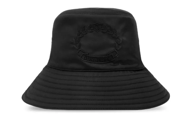 Burberry Nylon Bucket Hats Men's Black