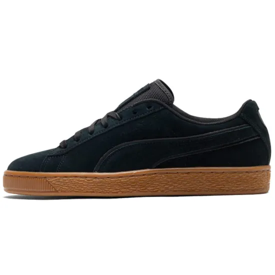 Puma Suede Skateboarding Shoes Unisex Low-top Black