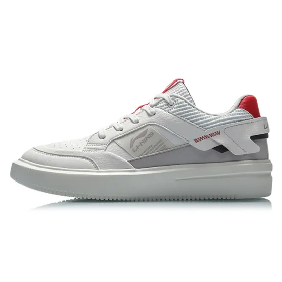 LiNing Wear-resistant And Lightweight Low-Top Skateboard Shoes Men's Bellflower Grey