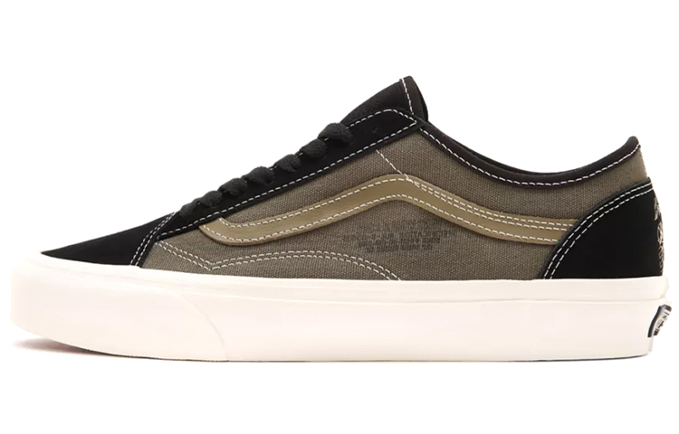 Vans Хуучин гулзайлттай элэгдэлд тэсвэртэй, гулсах, хальс, хөнгөн, хөнгөн, бага гутал, эрэгтэй, эмэгтэй, хар, ногоон