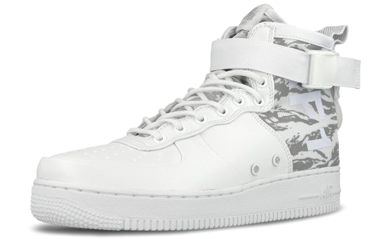 SF Air Force 1 Mid 'Winter Camo' White/Camouflage Color - 3