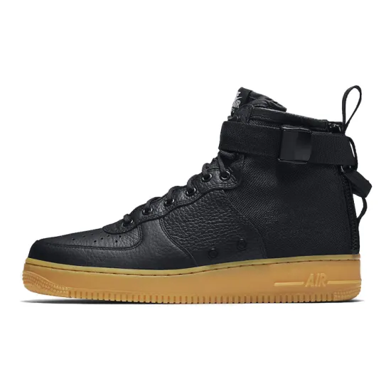 Nike Sf Air Force 1 Mid Black Gum