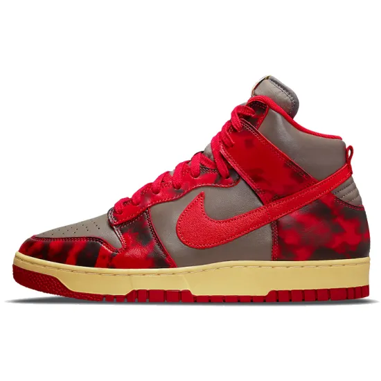 Nike Dunk High 1985 Red Acid Wash