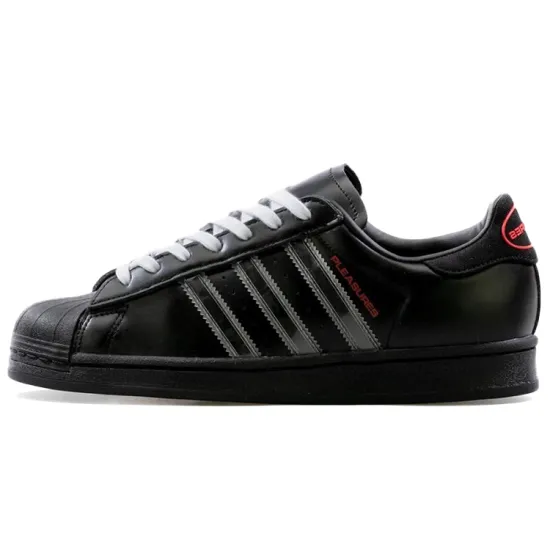 Superstar Pleasures X Adidas Originals 'Black'