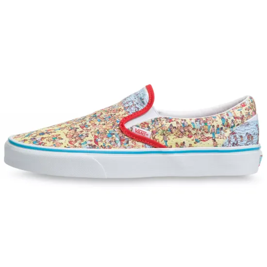 Vans Slip-On Wheres Waldo Beach