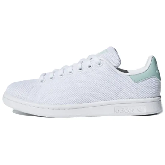 Adidas Originals Stan Smith Skateboard Shoes Women's Low-top White/gray/green