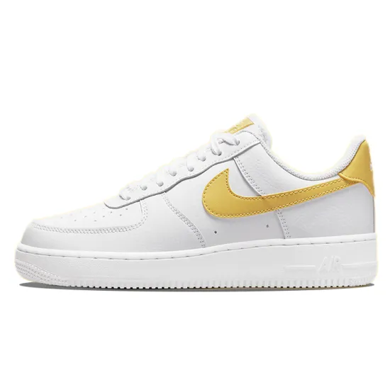 Nike Air Force 1 '07 White Saturn Gold White White Women's