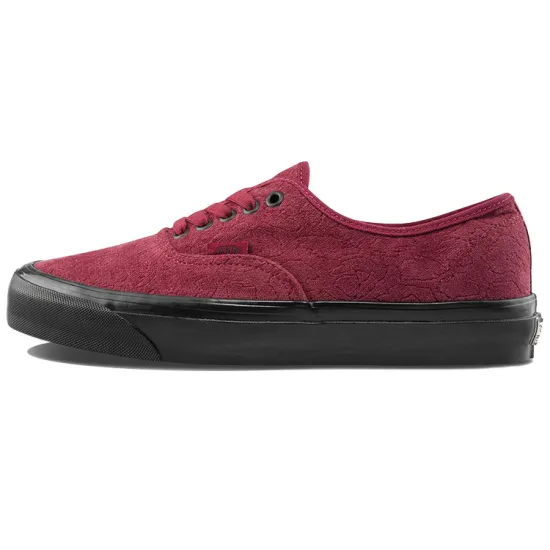 Vans Authentic OG LX 'Velvet Emboidery - Leopard Pomegranate'