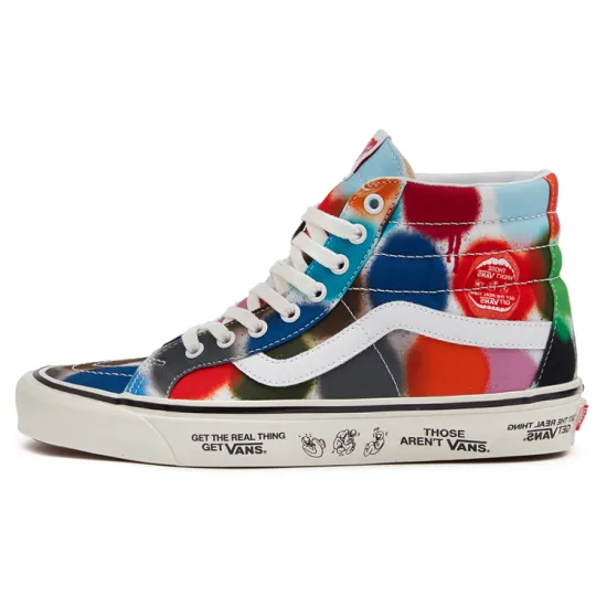 Vans SK8 Hi 38 DX Anaheim Factory Spray Spots/Marshmallow