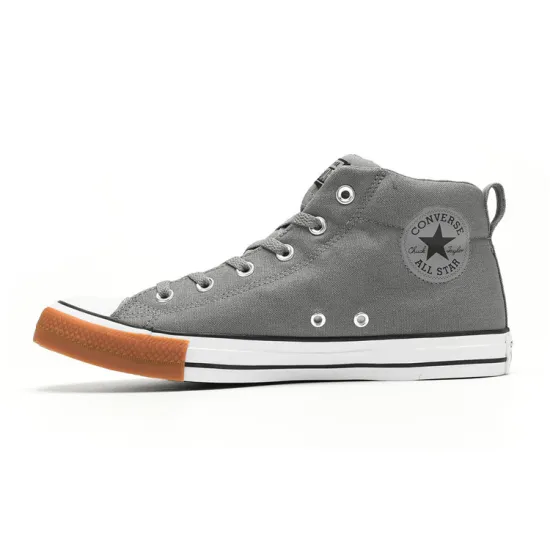 Converse All Star Series Skateboarding Shoes Unisex Mid-top Dark Gray
